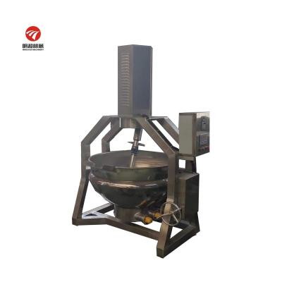 China Planetary Kettle Coated Coated Coated Mixer Frying Oil Kettle Factory Kettle Cooker for sale