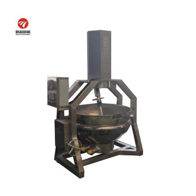 China Frying Oil Factory Steam Coated Kettle With Agitator Coated Kettle With Planetary Mixer Coated Kettle Cooking Pot With Mixer for sale