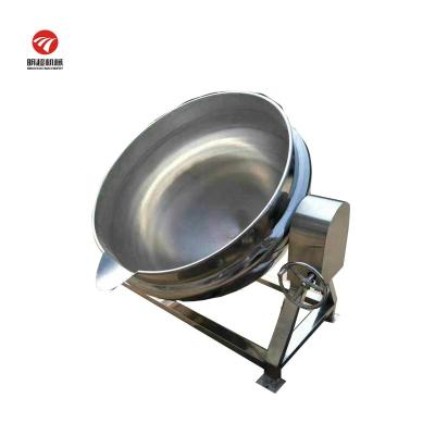 China Avoid burnt steamed coated kettle 100 liters of industrial kettle electric heating coated bottle coated kettle for sale