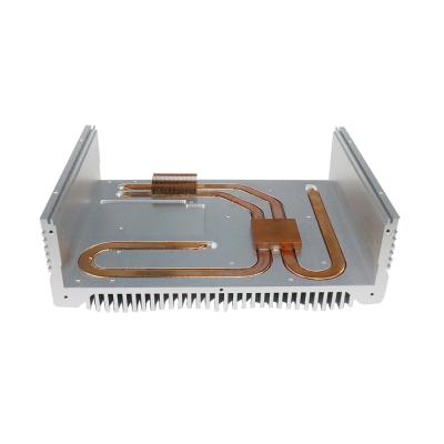 China Radiator Foshan Hign Quality Aluminum Extrusion Profiles Car Amplifier For Power Radiator for sale