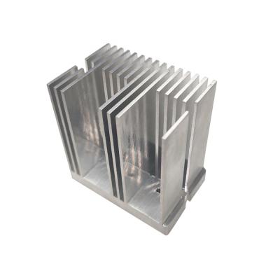 China Professional Customized 6063 Aluminum Heatsink Profile Bending Aluminum Radiator for sale