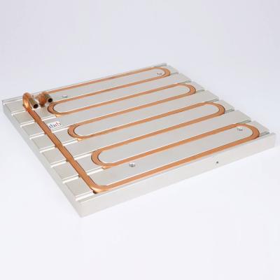 China Aluminum Cooling Plate Block Solder Custom Aluminum Heat Pipe for sale