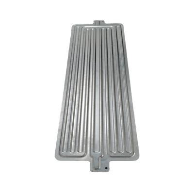 China Aluminum heatsink cooling plate for EV thermal management system and cooling structure to lower battery temperature for sale