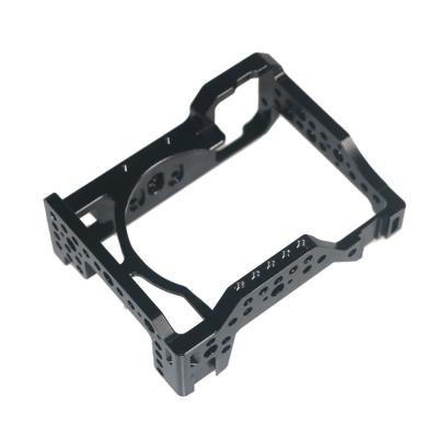 China CNC Machining Aluminum Camera Bracket Spare Parts Wholesale Aluminum Camera Parts for sale