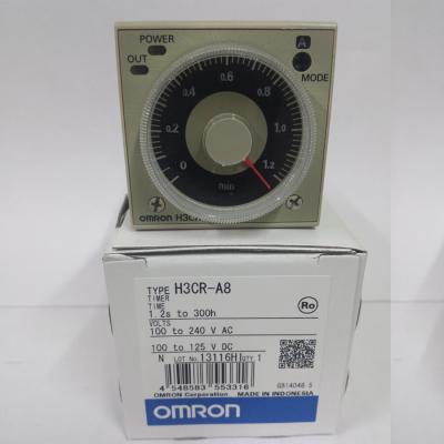 China H3CR-A8-AC100-240/DC100-125 Relay H3CR-A8-AC100-240/DC100-125 Output DPDT DIN 48 x48mm DC/AC Industrial Multifunctional Timer for sale