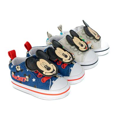 China Newborn canvas baby hoes baby maker toddler sandals casual sports anti-skid wholesale custom-made BRAVE round sneaker for sale