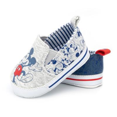 China Flat 0-1 Years Old Baby Shoes Newborn Newborn Baby Shoes PU Leather TPR Casual White Comfortable Sole Shoes Toddler for sale