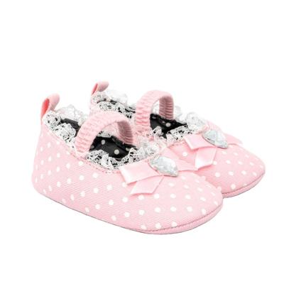 China Newborn Princess Crochet Baby Dress Shoes Manufacturer Prewalker Baby Girl Shoes Cute Newborn Wholesale Custom BRAVE Toddler Round for sale