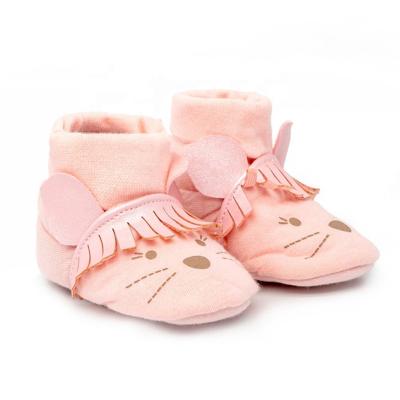 China Wholesale Custom Cute Newborn Non-Slip Cartoon BRAVE Pre Walker Infant Snow Shoes Baby Round Manufacturer Baby Shoes Bumps Shoes for sale