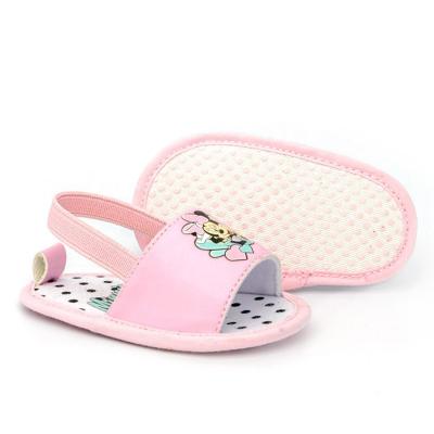 China Factory customized new collection summer new baby sandal round sell beautiful handmade soft soles shoes wholesale for sale