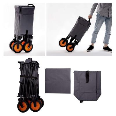 China Easy Folding Outdoor Easy Movable Platform Trolley Cart /Strong/Convenience Folding Hand Cart for sale