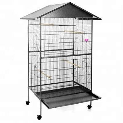 China Bird Cage Viable Canary House Aviary Cage Steel Parrot Cage for sale