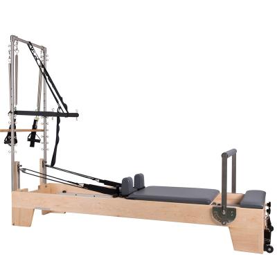 China 2021New Product Gym Set Prices Classically Luxurious Home Pilates Reformer Wooden For Sale for sale