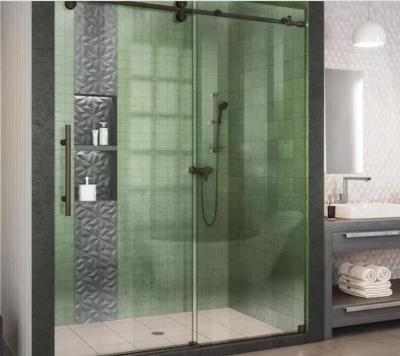 Chine Porte de douche tempérée de sécurité OEM Disponible à vendre