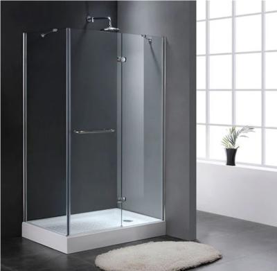 Chine 4-19 mm verre douche trempé, OEM salle de bains porte en verre haute résistance à vendre