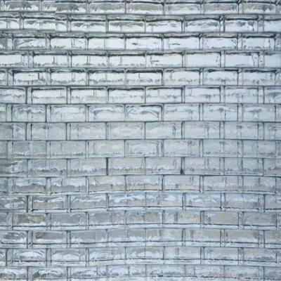 Chine Des lignes colorées en verre suspendu Blocs de briques, Blocs de verre artistique personnalisables à vendre