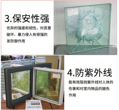 中国 CE カーブ型防弾ガラス 防爆ガラス 建物の玄関用 販売のため