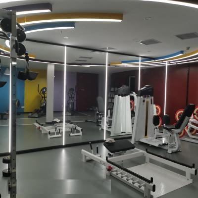 Cina Gym Grandi specchi di vetro senza cornice Rough Edge Per Sala da ballo in vendita