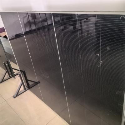 中国 Transparent  Solar Panel Cadmium Telluride Power Generation Glass Commercial Building Construction Materil 販売のため