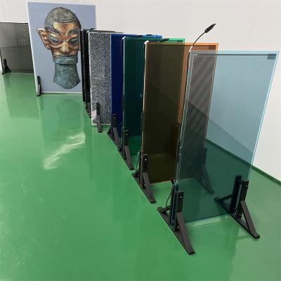 China Full Color Super Slim Indoor Outdoor Curtain Glass P10-P50 Transparent LED Film Display for sale