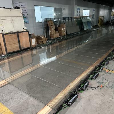 中国 Outdoor Indoor Glass Transparent LED Display Panels Screen LED Photoelectric Glass P14 Curtain Wall Glass 販売のため