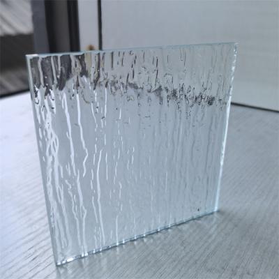 China Patterned Tempered Glass 4mm-10mm Thickness for Shower Room and  Screen for sale