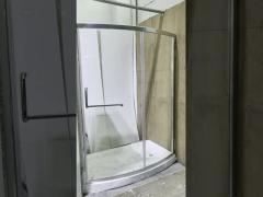 Versatile and Practical Tempered Glass Shower Screen for Various Environments