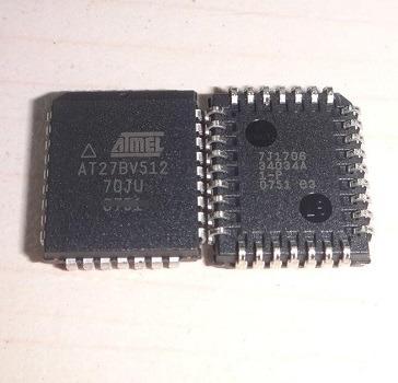 China New and original integrated circuit IC memory PLCC32 chip AT27BV512-70JU AT27BV512-70JU for sale