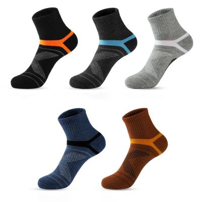 China Wholesale Warm Men's Socks Ankle Sport Socks Custom Made Breathable With Good Quality for sale