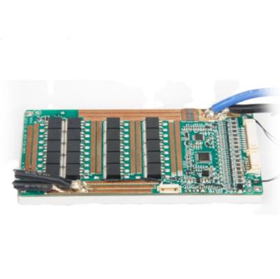 Cina FR4 BesTech BMS PCB and PCM 40.7V/46.2V/35.5V/39.6V 11S 100A BMS for Li-ion/LiFePO4 management system with balance in vendita