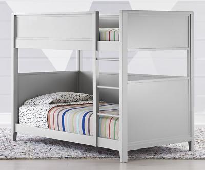 China Factory direct high quality modern double bunk bed wood wooden kids space fashion painting OEM style packing room track modern kids for sale