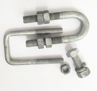 China High Strength Stainless Steel And Hardness Stainless Steel Square U Bolt for sale