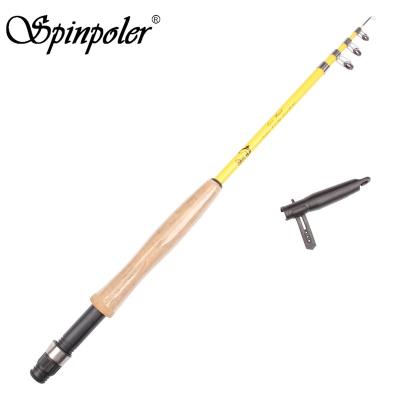 China Glass Telescopic Spinning Rod, Fishing Rods, Feature #3 Durable Fiberglass Blank (1 Piece, 6-Feet 6-Inch) Spinpoler Travel Pack Fly for sale