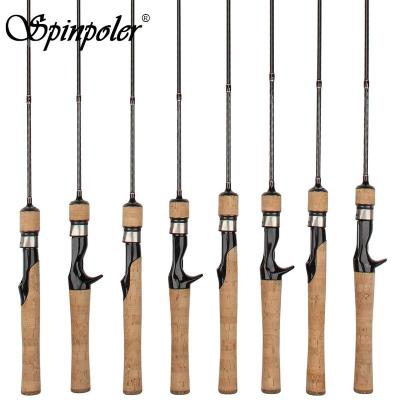 China Solid Carbon Spinpoler Tip Fishing Rod Spinning Rod High Carbon Fiber Lure Super Light Weight 2.1m 0.5-8g 1.5m1.68m 1.8m Pole for sale