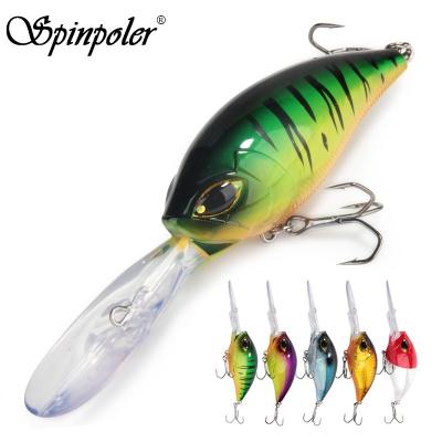 China Spinpoler 120mm 21.5g Crankbait Lure Wobbler #6 Hard Fishing Hook Artificial Hook for Freshwater Gobys, Trout, Perch, Pike Zander XP687 for sale