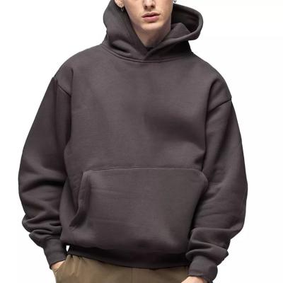 China Various Colorful Heavyweight 100% Cotton Hoodie Streetwear Hip Hop Hoodie Blank Anti-shrink Heavyweight Hoodies for sale