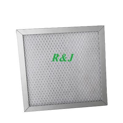 China G3 G4 Aluminum Frame Filter Eco - Friendly Air Conditioner Pre Filter Air Filter for sale