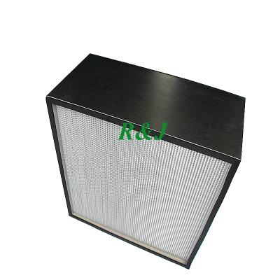 China Clean custom size hepa filter h13 h14 class for lab , laminar flow merv 18 dust hepa filter sheet for sale