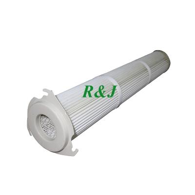 China Gas Filtration HEPA Pleated Air Filter Cartridge H13 H14 Three Ears Filter Cartridge for sale