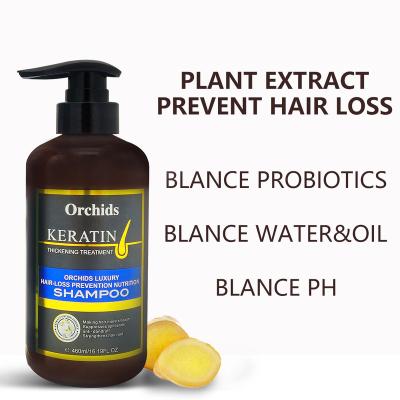 China Moisturize Orchid Flower Original Manufacturer Private Label Hair Loss Prevention Smooth Shampoo for sale