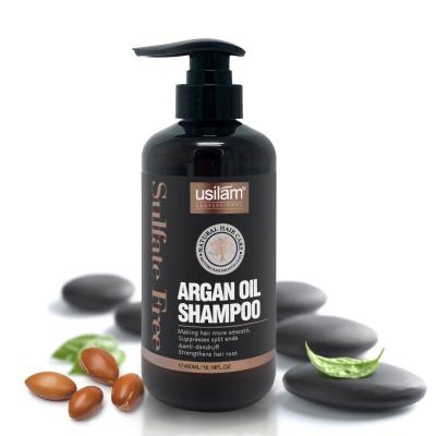 China Loss Prevention Private Label Morocco Argan Oil Shampoo Sulfate Free Hair Shampoo Supplier for sale