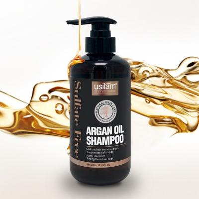 China Loss Prevention Sulfate Free Hair Shampoo Natural Argan Oil Sulfate Free Shampoo Luxury No Sulfate Shampoo 460ml for sale