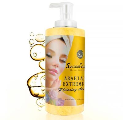 China Moisturizing Private Label Organic Exfoliating Fruit Scrub Body Wash And Shower Gel for sale