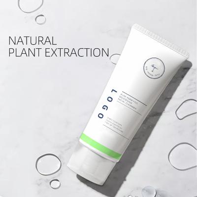 China Customized Logo DEEP CLEANSING Skin Care Moisturizing Whitening Deep Cleansning Cream Amino Acid Face To Wash Facial Cleanser for sale