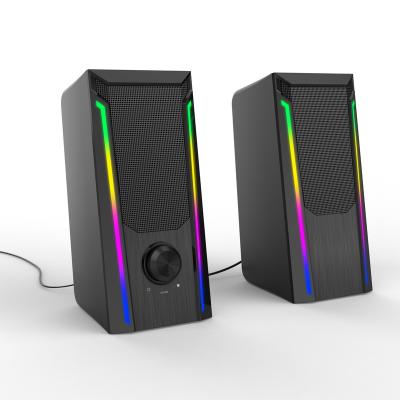 China Mini Best selling computer speaker with usb input COM A1 computer speakers 2.0 for sale