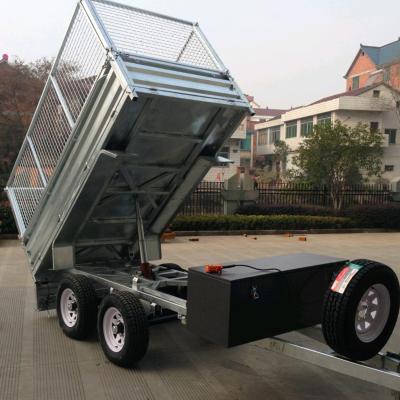 China Other Trailers Haokai Tandem / Double-axle Cage Tippers / Tilting Trailers BT105TC for sale