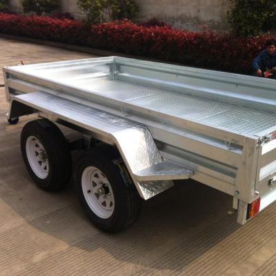 China Other Trailers Factory Price Safe Double Axle 10X5 Utility Trailer for sale