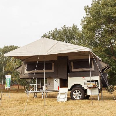 China Travel Trailer New Waterproof Outdoor Camping Tents Easy Pop Up Tent Trailer for sale