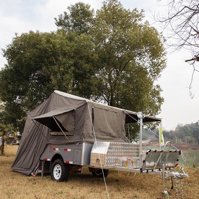 China High Quality Travel Trailer New Arrival Small Tent Trailer for sale