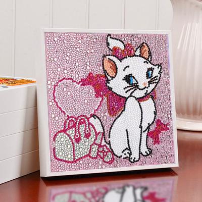 China Full CLASSIC N-DY-74 5D DIY Cat Crystal Diamond Painting Animal Kids for sale